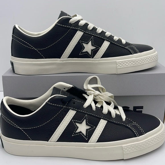 Converse Men’s ONE STAR ACADEMY PRO OX
BLACK/EGRET/EGRET A08501C Sneakers - Picture 1 of 16